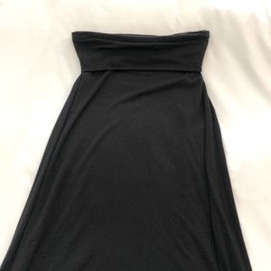 Black Mossimo maxi skirt